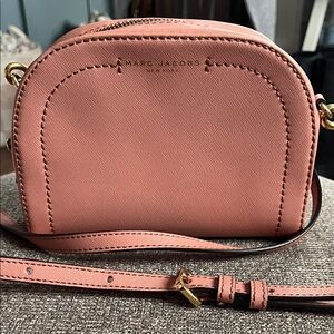 Marc Jacobs Pink Mini Dome Crossbody Bag
